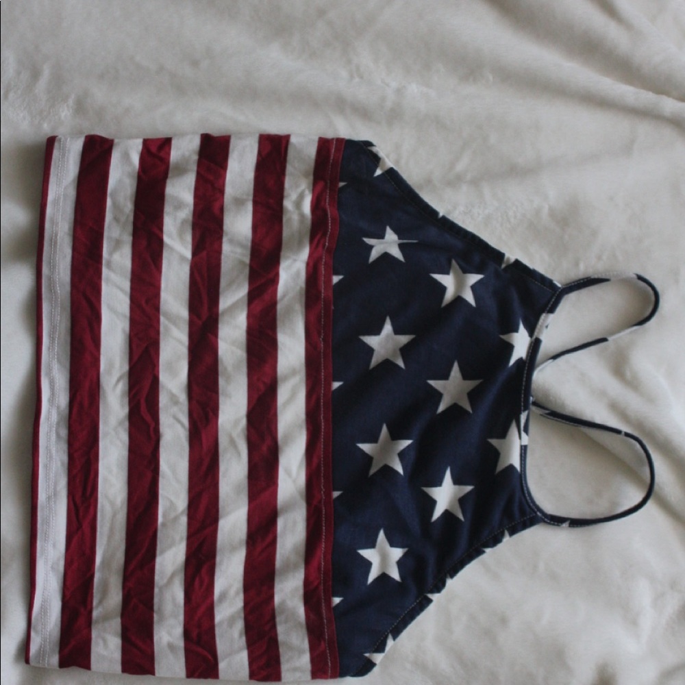 American USA Flag Top for 4th of July